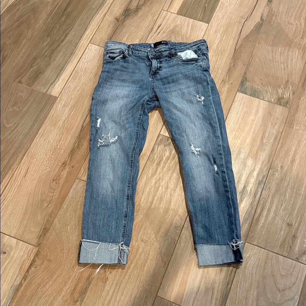 Kut from the Kloth Blue Boyfriend Jeans